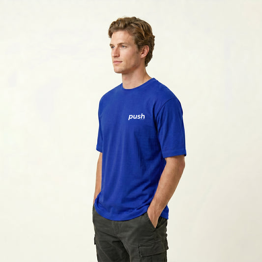Oversized T-Shirt Blue