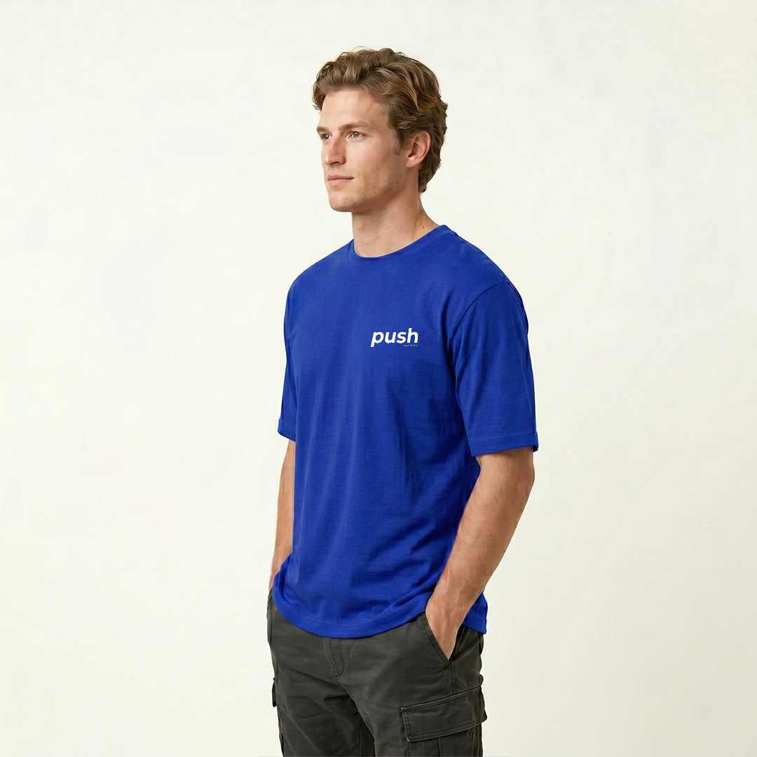 Oversized T-Shirt Blue