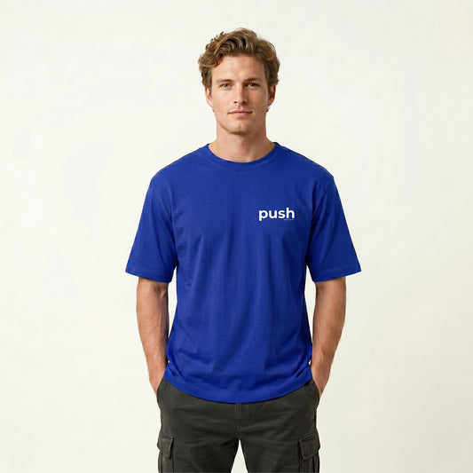 Oversized T-Shirt Blue